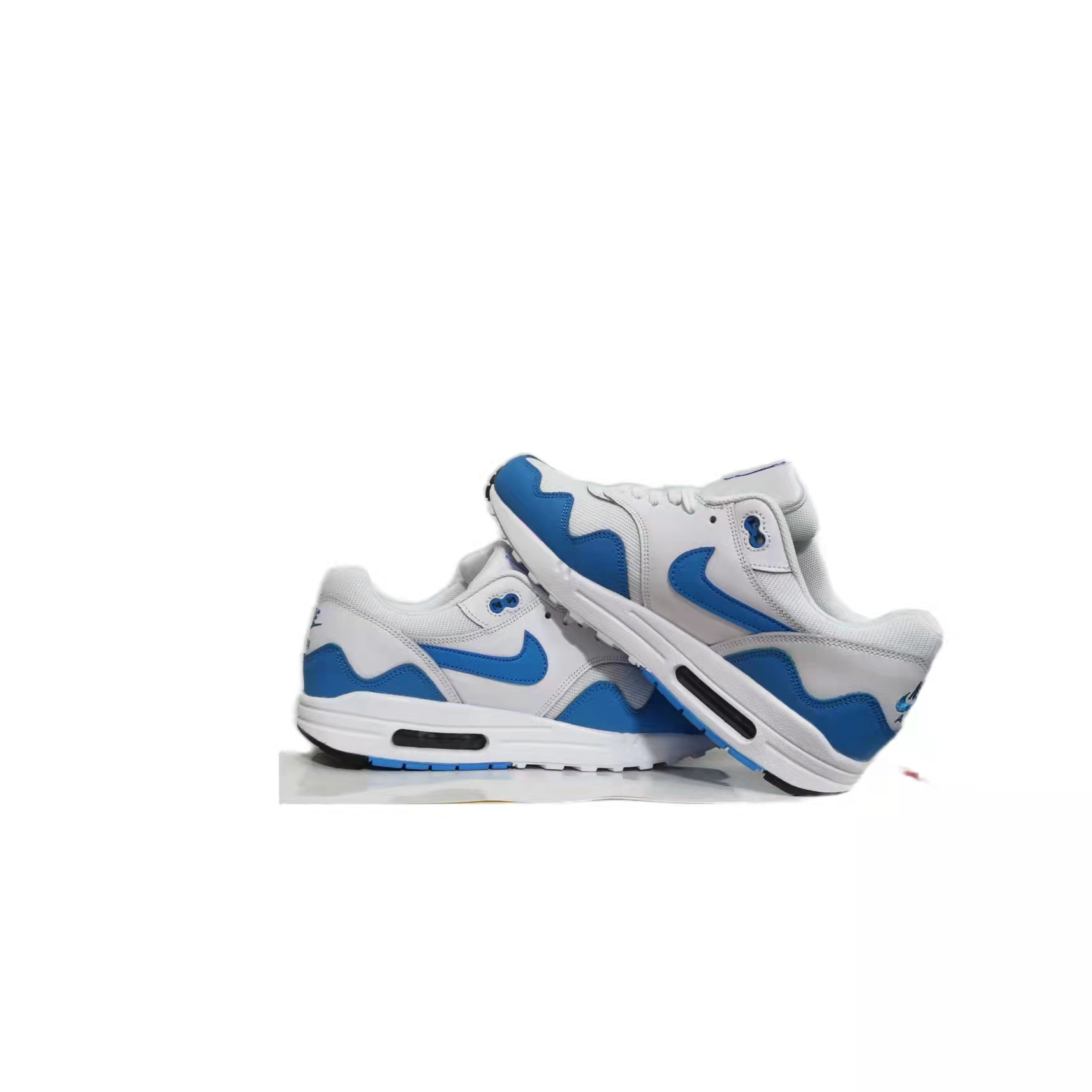 2021 Nike Air Max 87 White Grey Blue Shoes